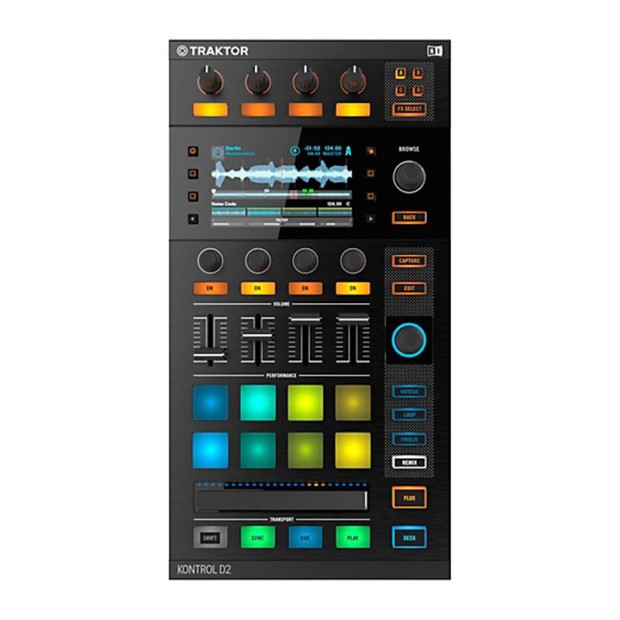 دی جی کنترلر نیتیو اینسترومنتز Native Instruments Traktor Kontrol D2