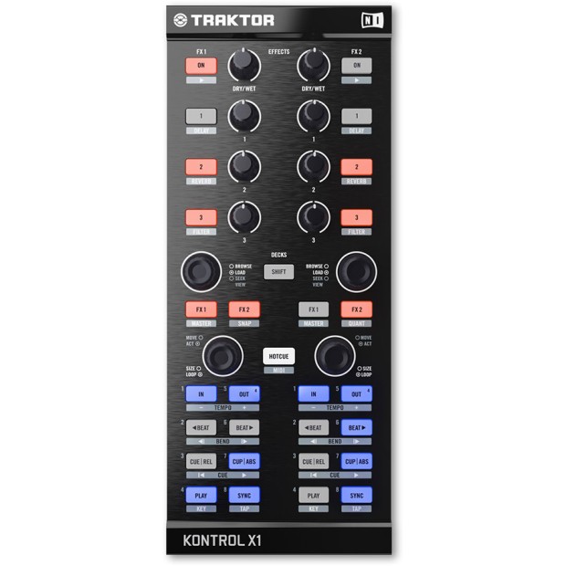 دی جی کنترلر نیتیو اینسترومنتز Native Instruments Traktor Kontrol X1
