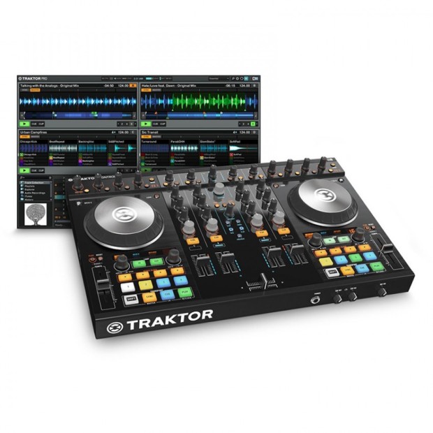 پکیج دی جی کنترلر نیتیو اینسترومنتز Native Instruments Traktor S4 MK2 Package
