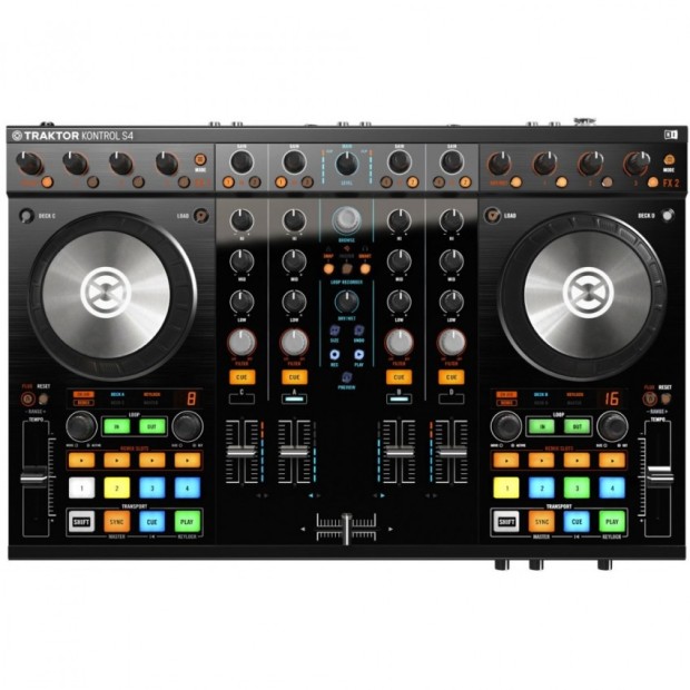 پکیج دی جی کنترلر نیتیو اینسترومنتز Native Instruments Traktor S4 MK2 Package