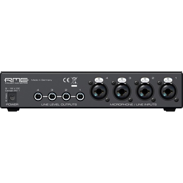 پری آمپ آر ام ای RME QuadMic II