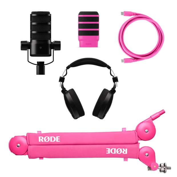 پکیج پادکست رود RODE USB Podcast Expansion Kit Pink 