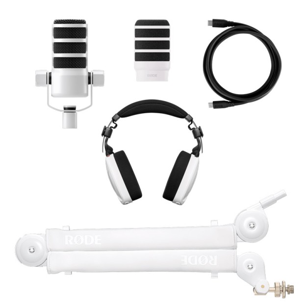 پکیج پادکست رود RODE USB Podcast Expansion Kit White