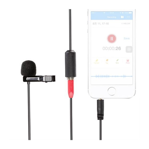 میکروفن یقه ای سارامونیک Saramonic SR-LMX1+