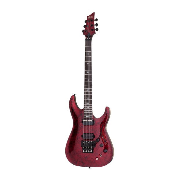 گیتار الکتریک شکتر Schecter C-1 FR S Apocalypse Red Reign SKU #3057
