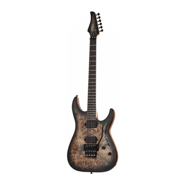 گیتار الکتریک شکتر Schecter C 6 FR Pro Charcoal Burst