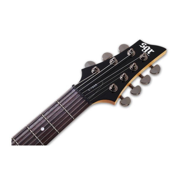 گیتار الکتریک شکتر Schecter C-7 SGR BLK SKU #3814