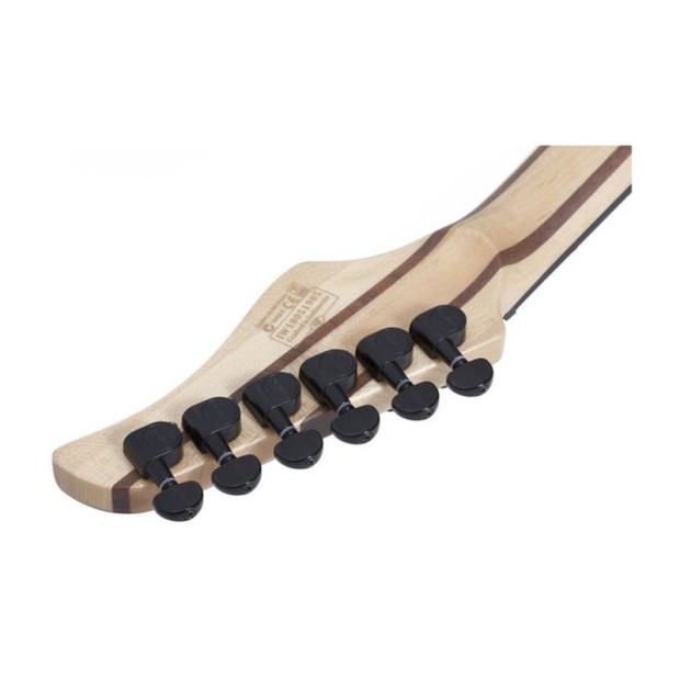 گیتار الکتریک شکتر Schecter Reaper-6 Satin Charcoal Burst SKU #1500