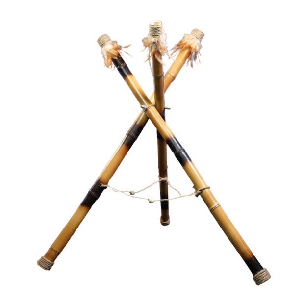 پایه هنگ درام شاینینگ ساند Shining Sound Bamboo Hang Drum Stand Creamy