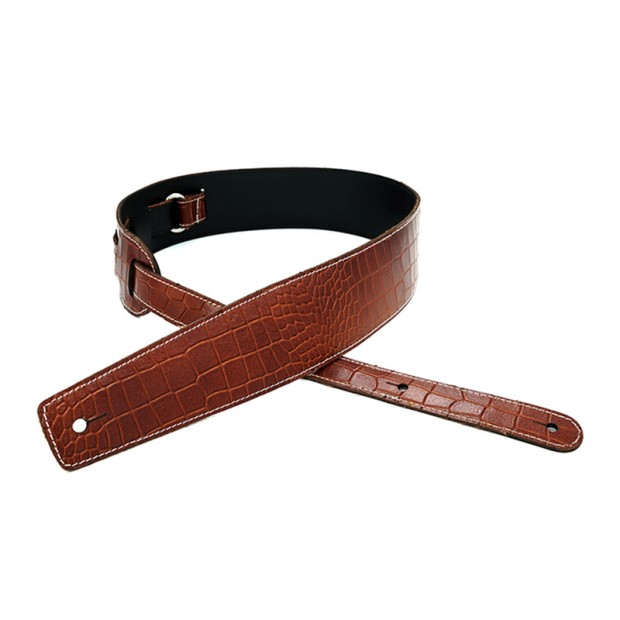 بند گیتار شاینینگ ساند Shining Sound LTH Guitar Strap Brown 03