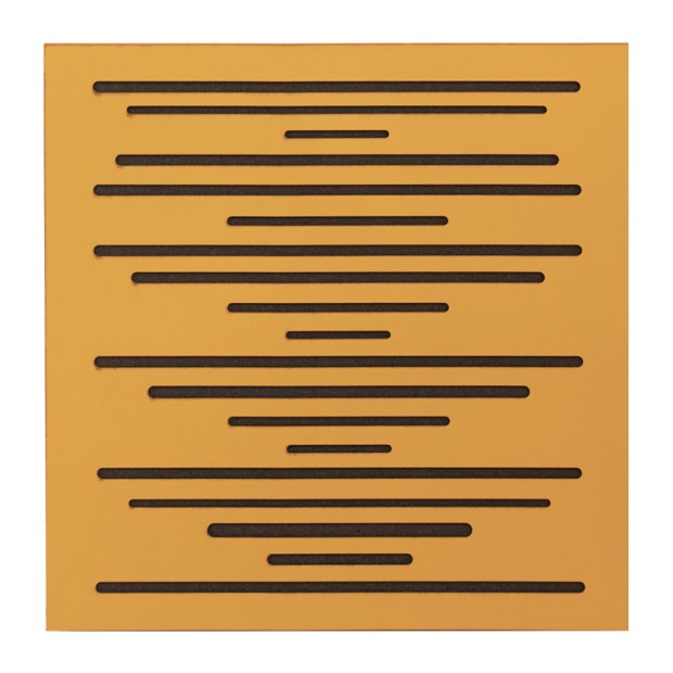 پنل آکوستیک شاینینگ ساند Shining Sound Wave Wood Orange