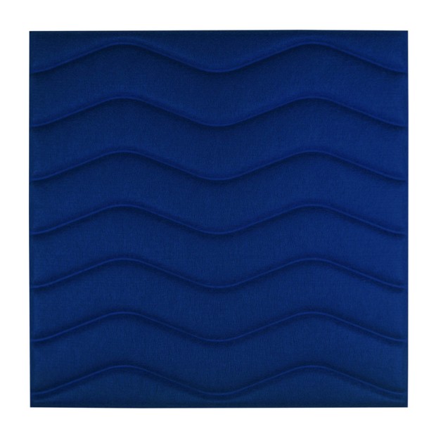 پنل آکوستیک شاینینگ ساند Shining Sound Wool Panel Waves Carbon Blue