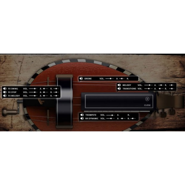 وی اس تی پلاگین Sonokinetic Sonokinetic Hurdy Gurdy