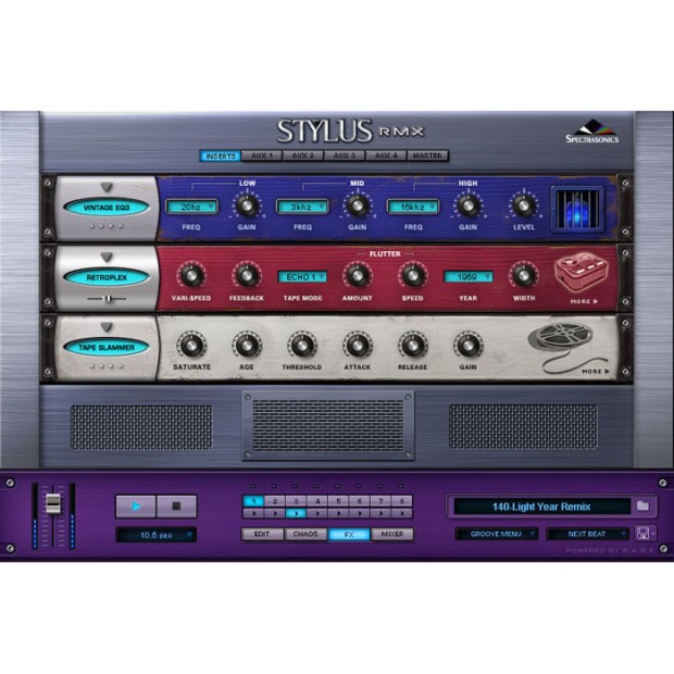 وی اس تی پلاگین اسپکتراسونیکس Spectrasonics Stylus RMX