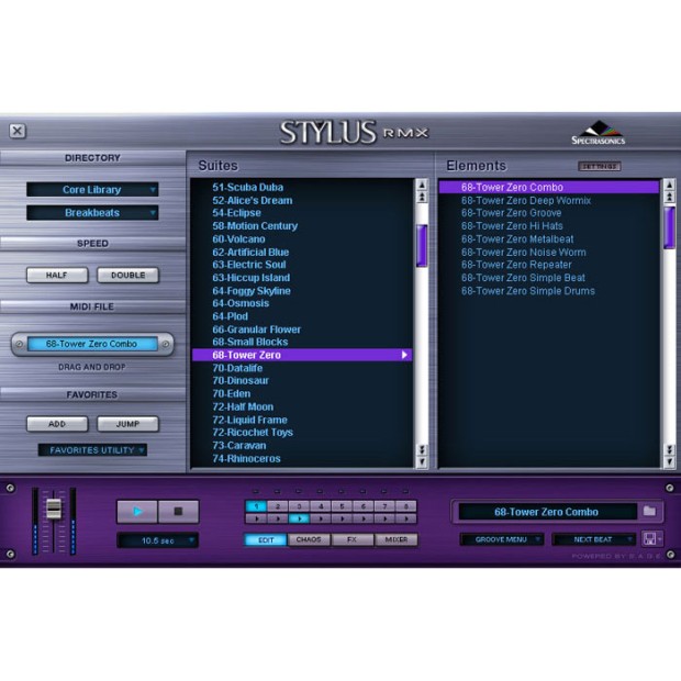 وی اس تی پلاگین اسپکتراسونیکس Spectrasonics Stylus RMX