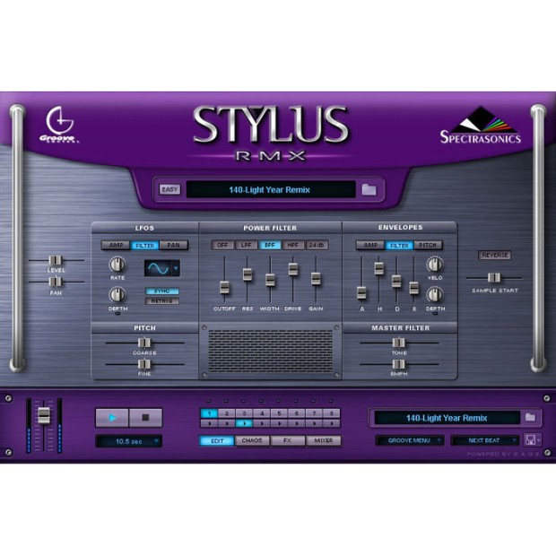 وی اس تی پلاگین اسپکتراسونیکس Spectrasonics Stylus RMX