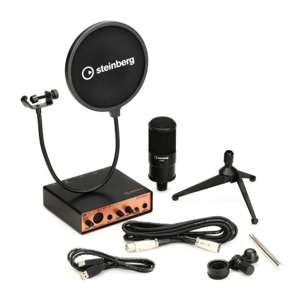 کارت صدا اشتنبرگ Steinberg UR12B Podcast Starter Pack
