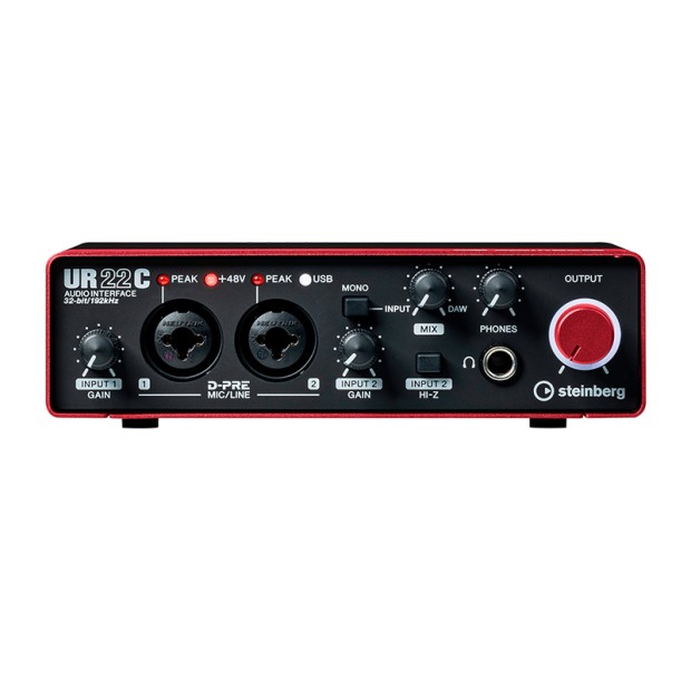کارت صدا اشتنبرگ Steinberg UR22C Red