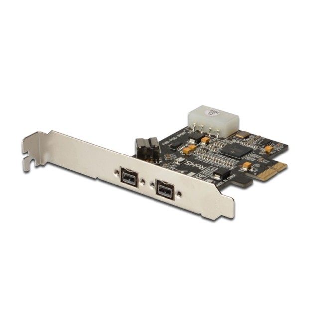 کارت فایروایر تگزاس اینسترومنت Texas Instruments Firewire PCI-Express 800 2-port