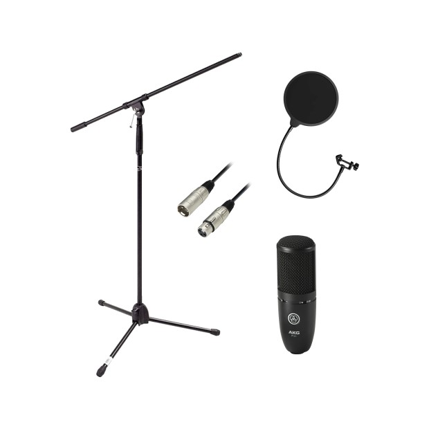 پکیج استودیو خانگی تی ام گروپ TM Group AKG P120 Package