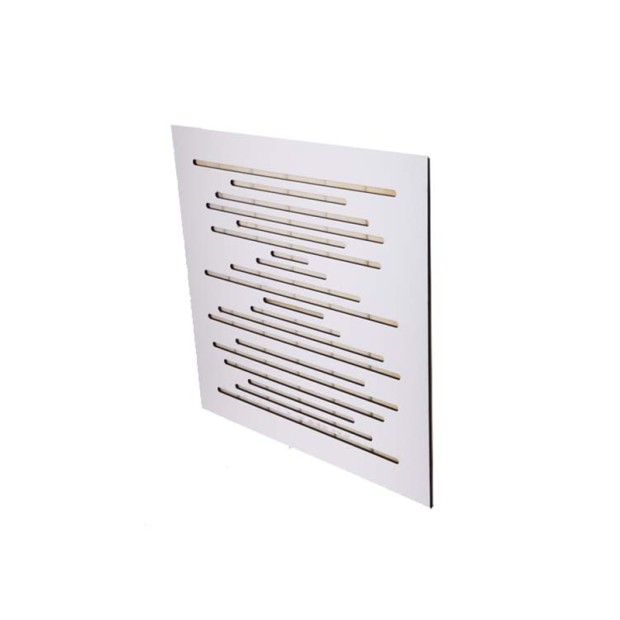 پنل آکوستیک تی ام گروپ TM Group Wave Wood Panel White 60