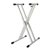 قیمت خرید فروش پایه کیبورد تی ام گروپ TM Group Double Cross Keyboard Stand Silver