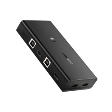 قیمت خرید فروش سوئیچ یوگرین UGREEN HDMI 2x1 KVM Switcher Black CM200