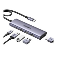 قیمت خرید فروش هاب یوگرین UGREEN USB-C 5-In-1 Multifunction Adapter CM511 15596