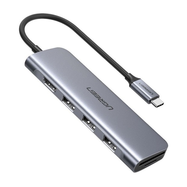 هاب یوگرین UGREEN USB-C to 3 Ports USB 3.0 A Hub CM195 70410