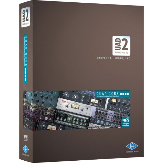 پردازشگر صوتی یونیورسال آدیو Universal Audio UAD2 QUAD Core