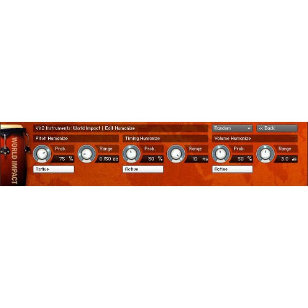 وی اس تی پلاگین ویر2 اینسترومنت Vir2 Instruments World Impact Global Percussion