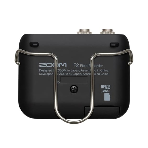 رکوردر یقه‌ای زوم زوم ZOOM F2 Black