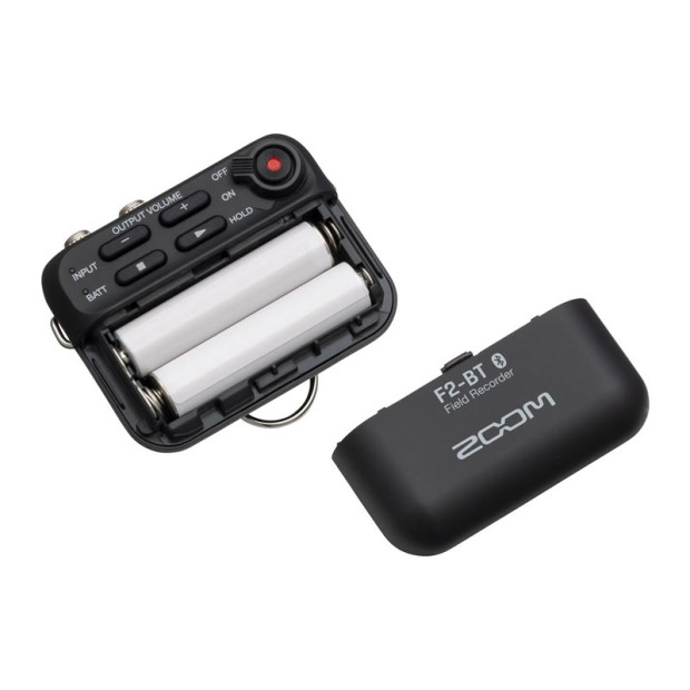 رکوردر بلوتوث یقه‌ای زوم ZOOM F2 BT Black