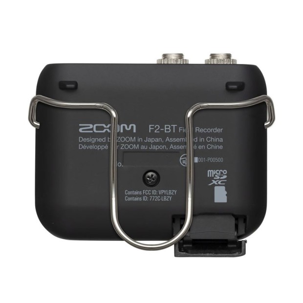 رکوردر بلوتوث یقه‌ای زوم ZOOM F2 BT Black