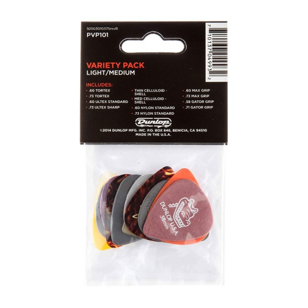 پیک گیتار دانلوپ Dunlop PVP101 Guitar Pick Variety Pack