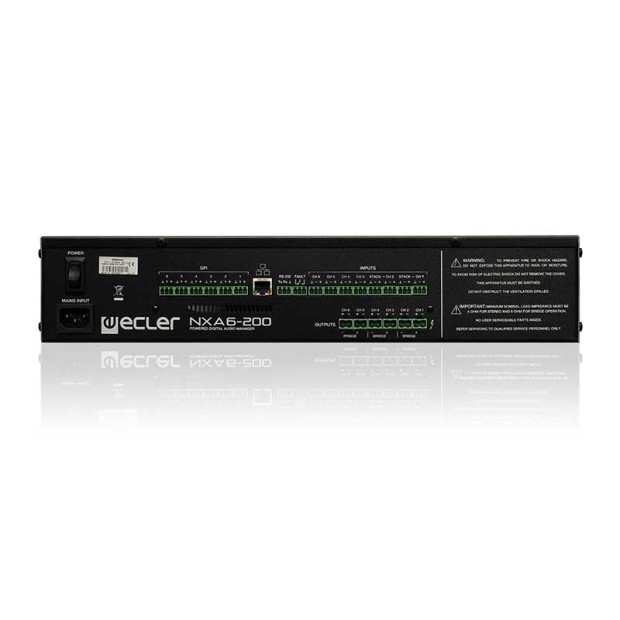 آمپلی فایر اکلر Ecler NXA6-200
