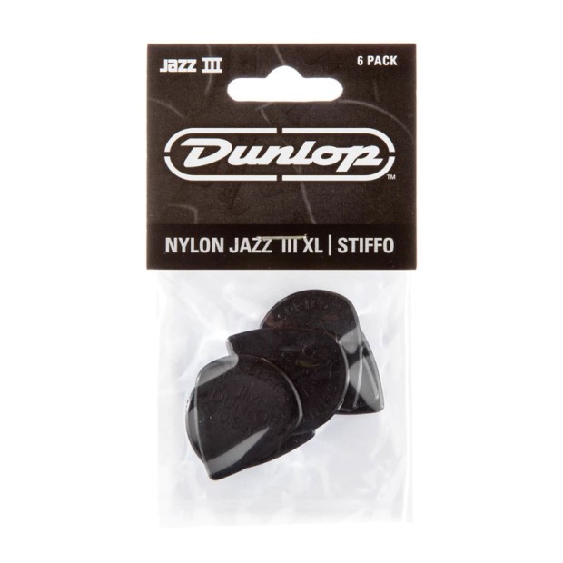پیک گیتار دانلوپ Dunlop Jazz III XL Black