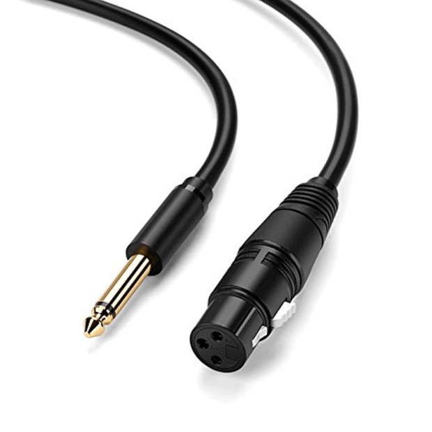 کابل رابط تی ام گروپ TM Group XLR Female To TS 3m