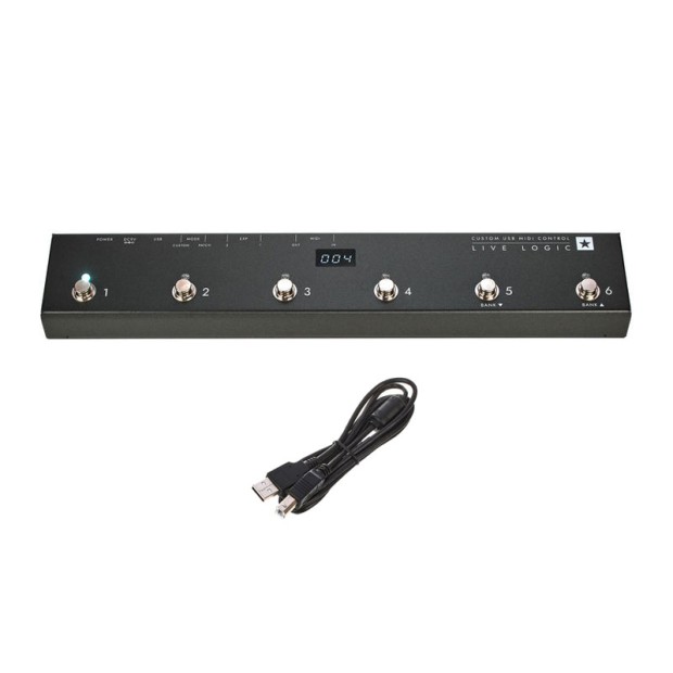 فوت کنترلر میدی بلک استار Blackstar Live Logic 6-button MIDI Footcontroller