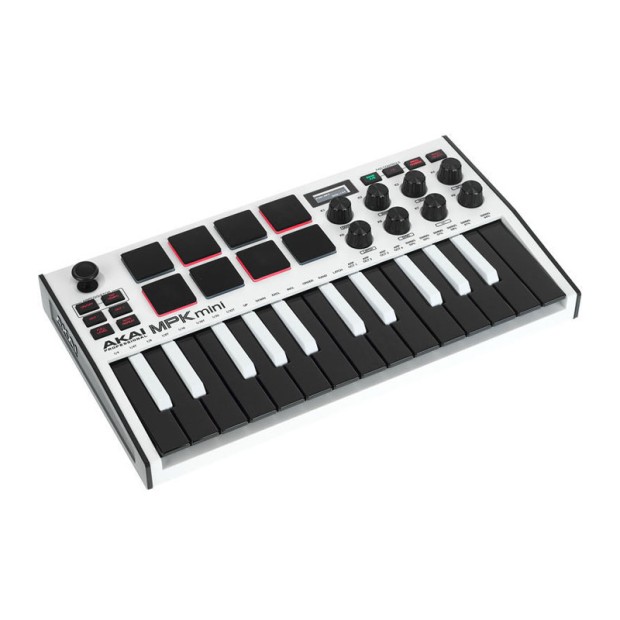 میدی کنترلر آکایی AKAI MPK Mini MK3 White