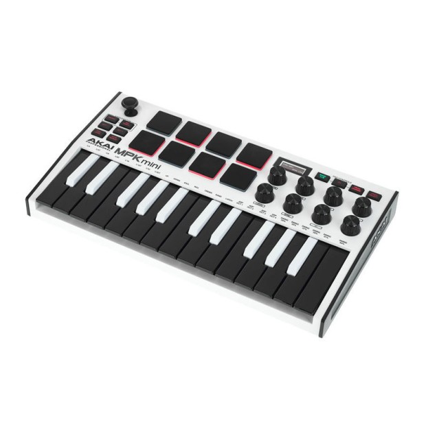 میدی کنترلر آکایی AKAI MPK Mini MK3 White