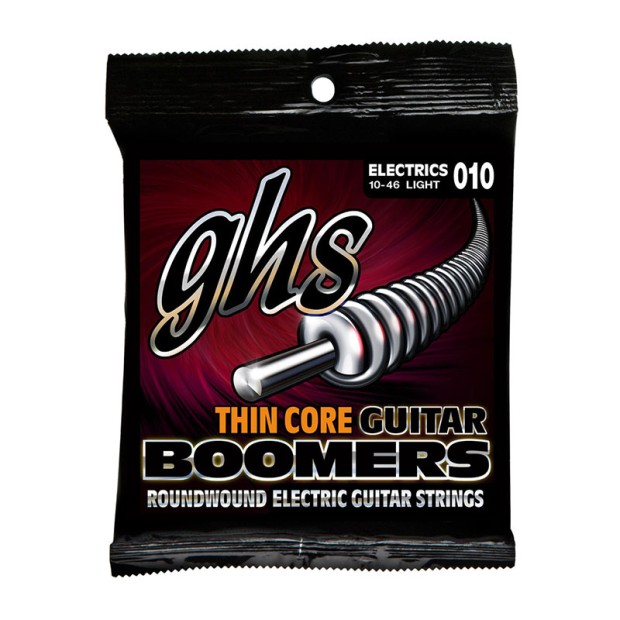 سیم گیتار الکتریک جی اچ اس GHS Thin Core Boomers Electric Guitar Strings 10-46