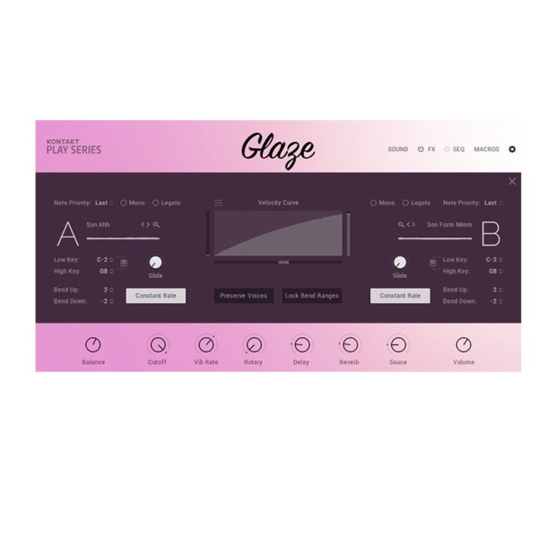 وی اس تی پلاگین نیتیو اینسترومنتز Native Instruments Play Series: Glaze
