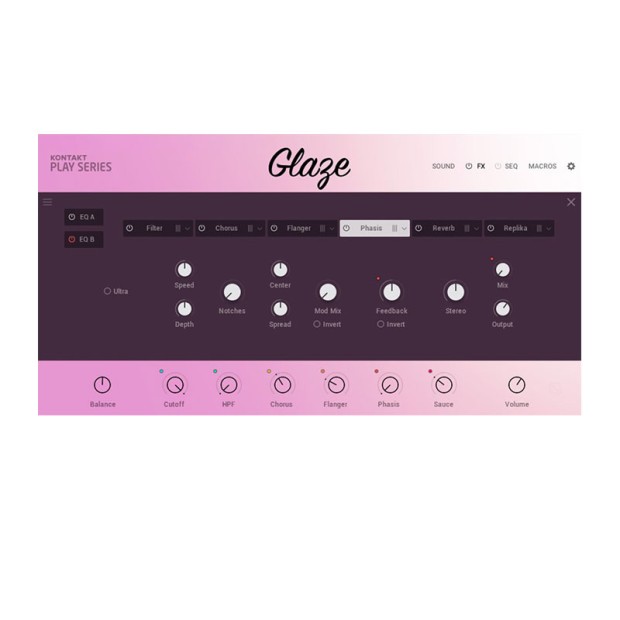 وی اس تی پلاگین نیتیو اینسترومنتز Native Instruments Play Series: Glaze