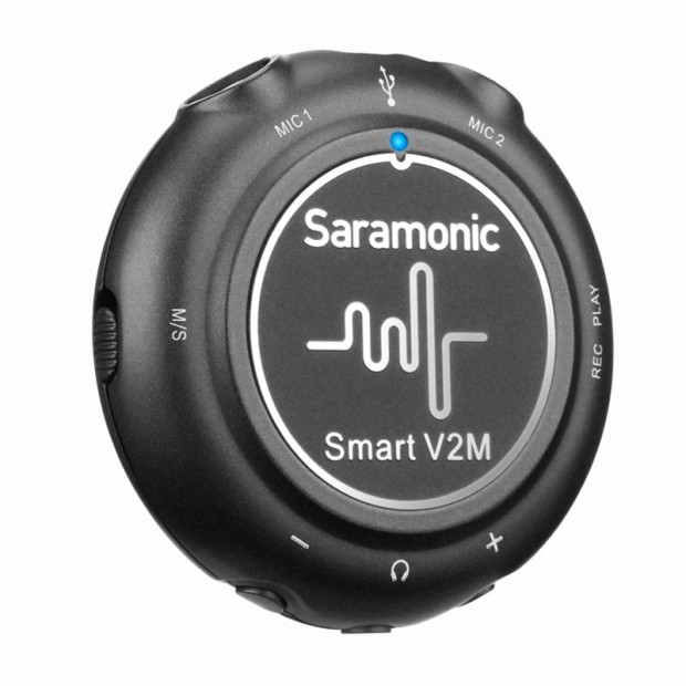 کارت صدا و میکروفن یقه ای سارامونیک Saramonic Smart V2M