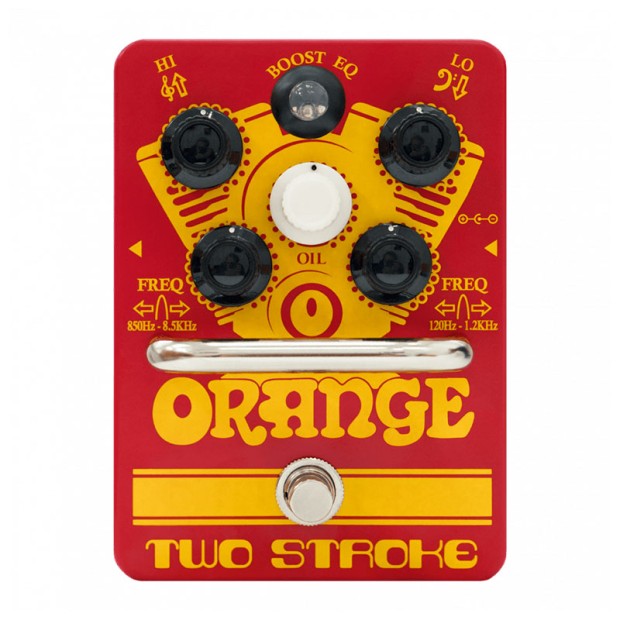 افکت گیتار الکتریک اورنج Orange Two Stroke Boost EQ Pedal