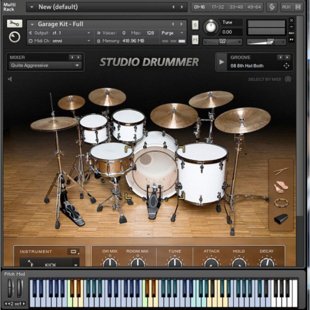 وی اس تی  نیتیو اینسترومنتز Native Instruments Studio Drummer