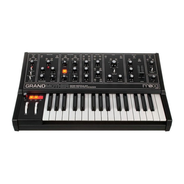 سینتی سایزر موگ Moog Grandmother Dark Semi-Modular Analog Synthesizer