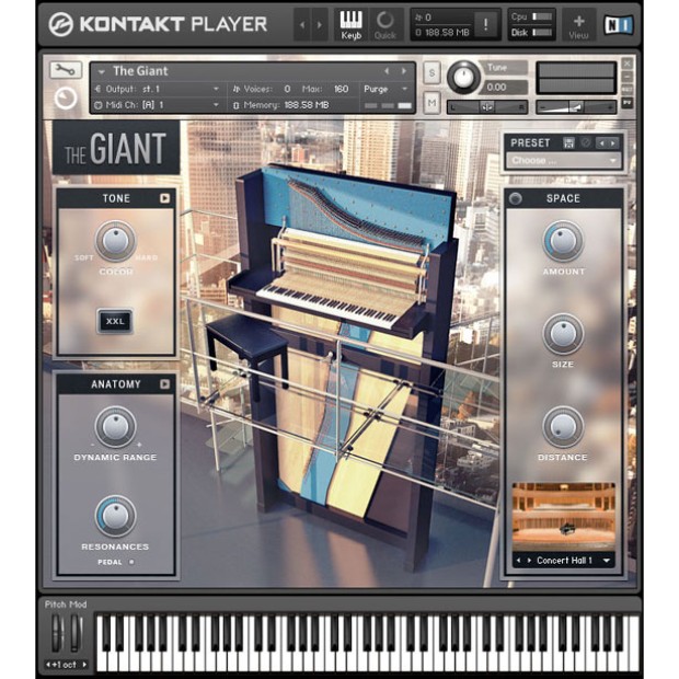 وی اس تی پلاگین نیتیو اینسترومنتز Native Instruments The Giant