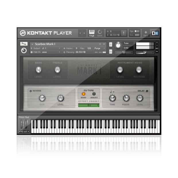 وی اس تی پلاگین نیتیو اینسترومنتز Native Instruments Scarbee Vintage Keys